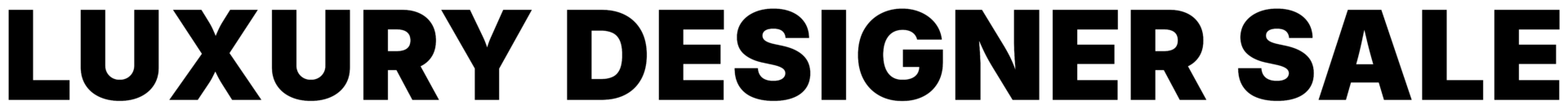 Luxury Designer Sale Logo