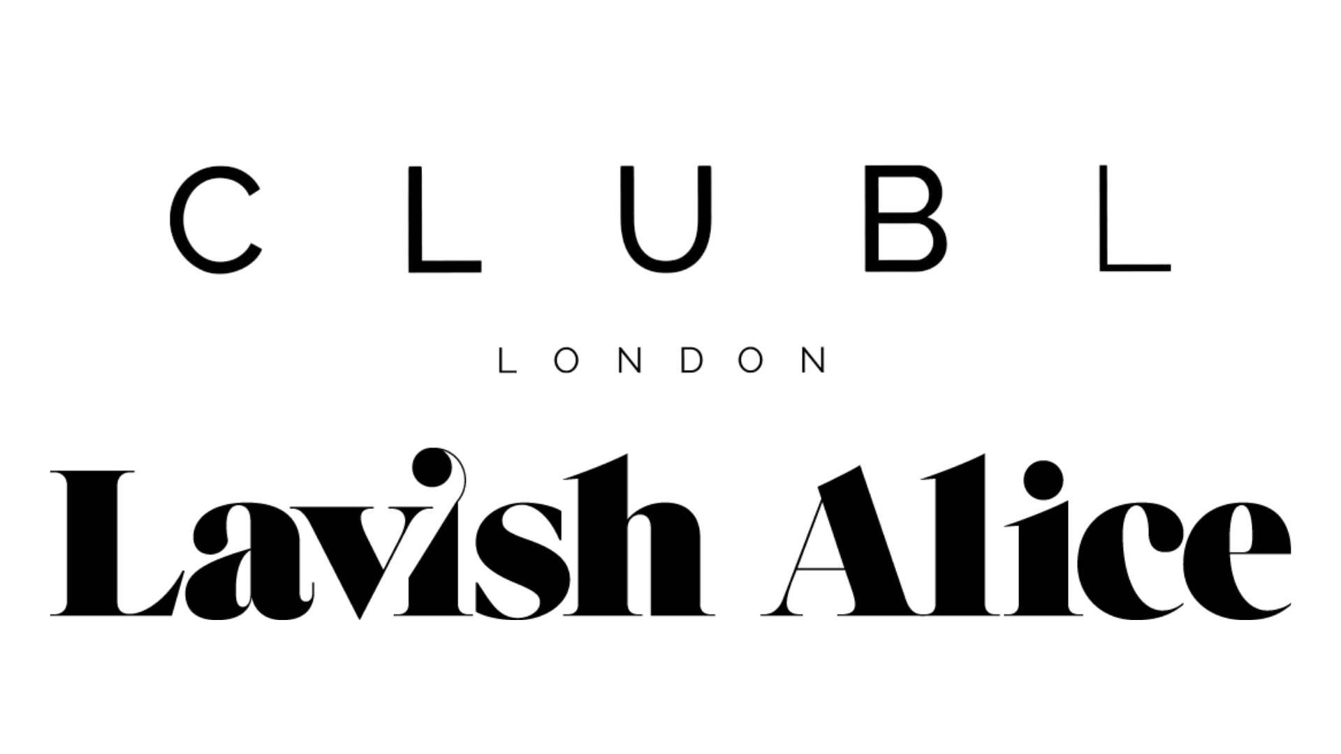 CLUB L & Lavish Alice Logo