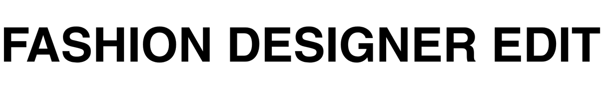 FASHION DESIGNER EDIT Logo
