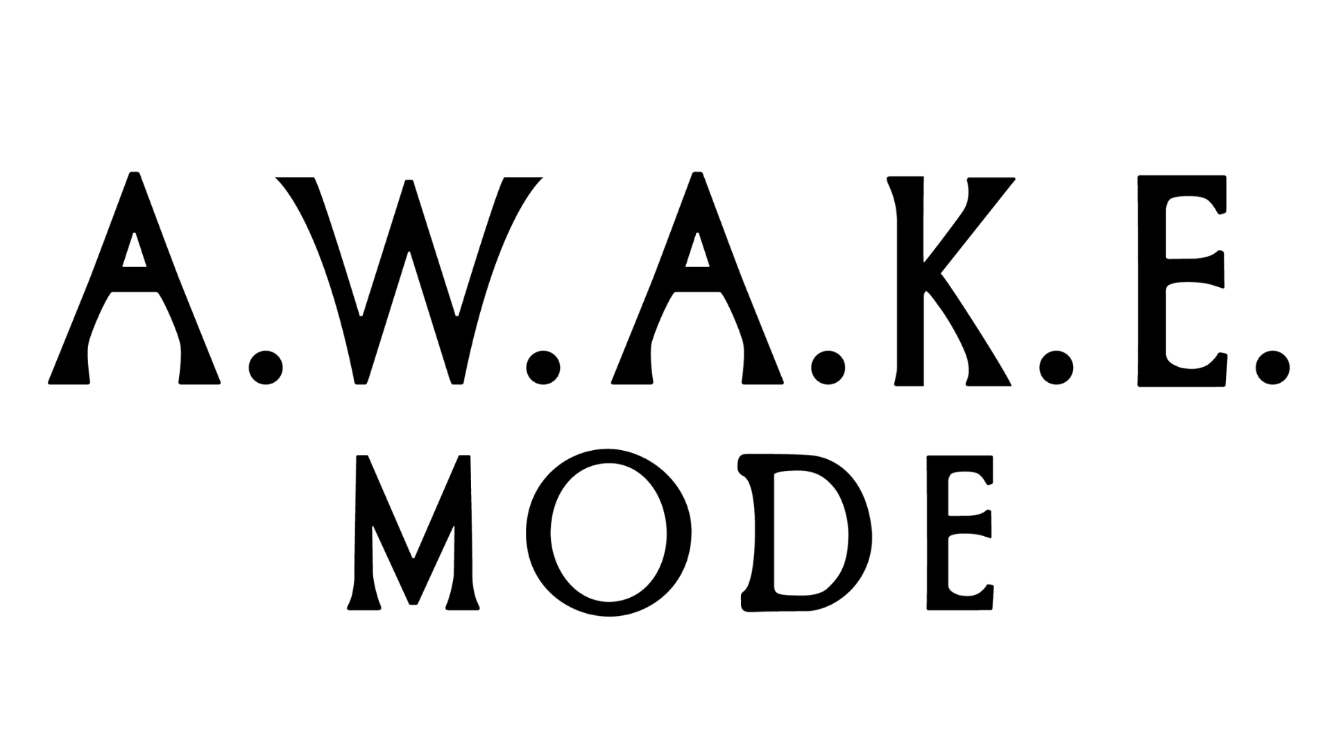 Awake Mode Logo