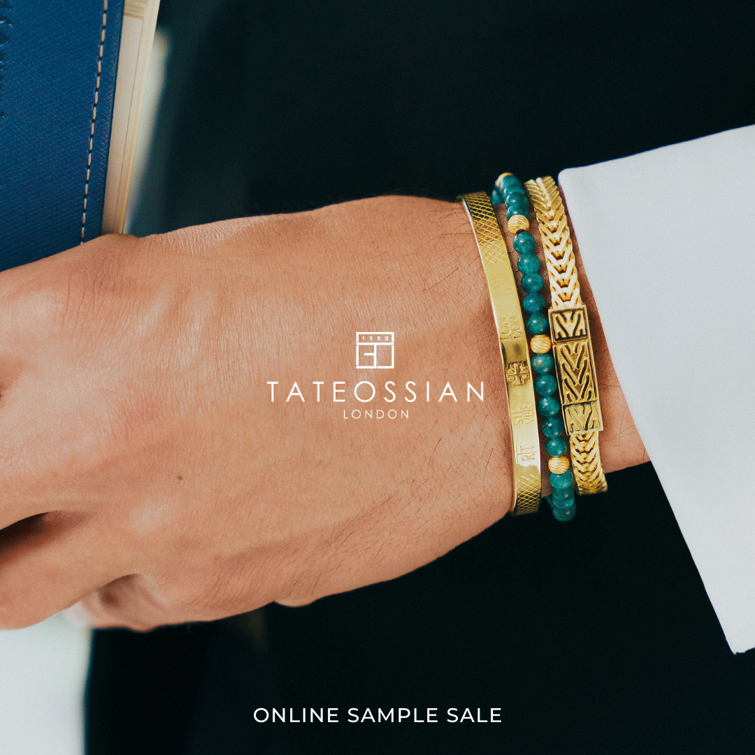 Book your ticket via the link in our bio | Enjoy 65% off jewellery, watches, leather goods and accessories at the Showcase online store.⁠
⁠
Tateossian London was founded by Robert Tateossian thirty-four years ago, in 1990, with the aspiration of offering men and women a distinctive way to express their personality and style through unique, refined and meticulously crafted jewellery.