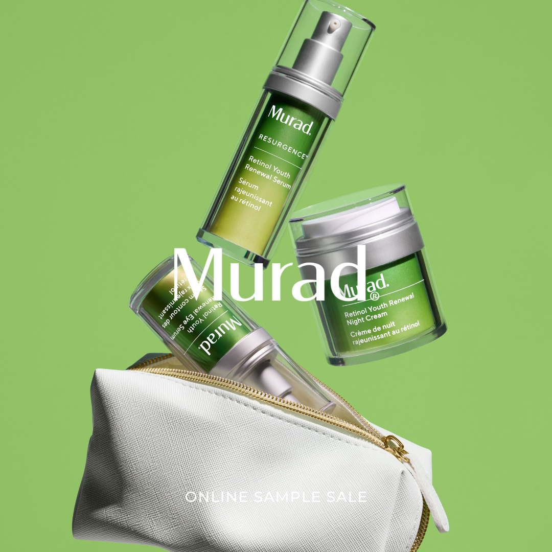Murad Online Sample Sale | Up to 70% off skincare and body care.⁠
⁠
Discover the   dermatologist-founded brand, created by Dr. Howard Murad, where cutting-edge science meets high-performance skincare. From glow-boosting favourites to blemish-fighting essentials, each formula is clinically proven to deliver real, visible results.⁠
⁠
Book now via our link in bio.
