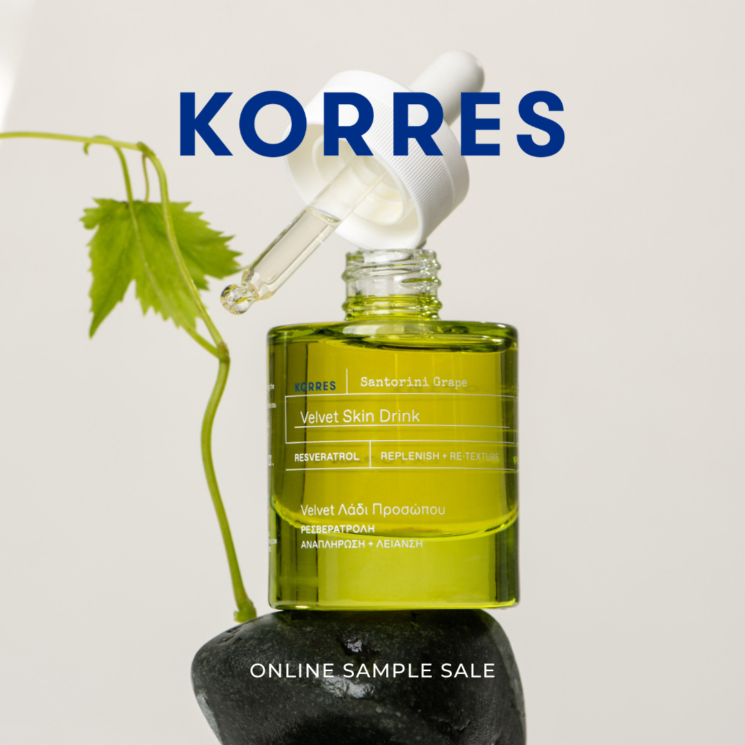 Korres | Up to 70% off | Online⁠
⁠
Korres is a Greek skincare brand grounded in the power of natural ingredients and homeopathic heritage. Established in Athens in 1996, Korres blends advanced scientific research with sustainably sourced botanicals from Greece’s rich biodiversity.⁠
⁠
Book now via link in bio.