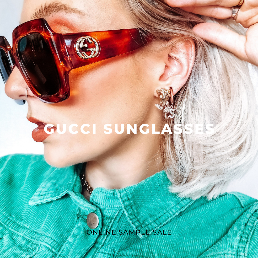 Gucci Sunglasses | Up to 50% off | Online Store⁠
⁠
Experience Italian luxury with Gucci sunglasses. Known for their bold design and high-fashion appeal, Gucci elevates eyewear into a statement of individuality. From the GG Marmont to the latest geometric styles, each pair is crafted with premium acetate, scratch-resistant lenses, and signature Gucci hardware. More than sun protection, these sunglasses are a refined accessory for those who value quality and style.⁠
⁠
Book now via the link in bio
