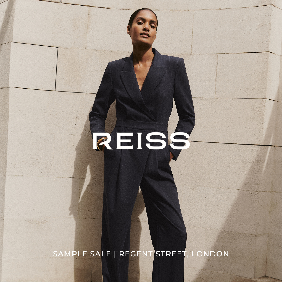Reiss Sample Sale | Up to 80% off | Regent Street⁠
⁠
Founded in 1971, Reiss is a global fashion house offering timeless, attainable-luxury womenswear, menswear, and childrenswear. From their central London and inspired by its heritage, Reiss creates modern, versatile pieces designed to enhance both everyday and occasion wardrobes.⁠
⁠
Book now via the link in bio