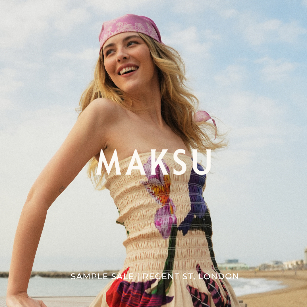 MAKSU | Up to 80% off | Regent Street⁠
⁠
MAKSU celebrates the power of contrast, bringing together bold prints, soft but strong silhouettes, and timeless craftsmanship with a modern touch. Each collection is made for women who dress with intention and individuality, using in-house prints, handcrafted details, and carefully selected fabrics.⁠
⁠
Book now via the link in bio.