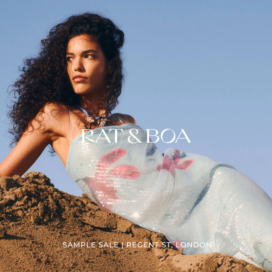 RAT & BOA | Up to 80% off | Regent Street⁠
⁠
RAT & BOA is a bold, effortlessly chic fashion brand that empowers women to express their individuality through distinctive designs and luxurious, contemporary styles. Known for its daring mix of femininity and rebellion, the brand celebrates confidence, freedom, and the art of personal style.⁠