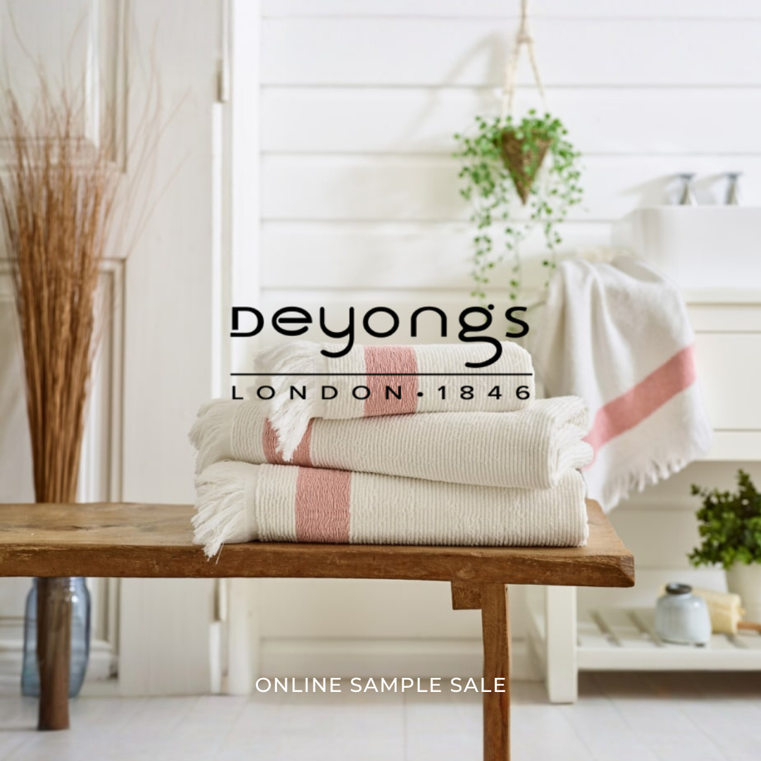 Deyongs Towels | Up to 80% off | Online⁠
⁠
Deyongs is one of the United Kingdom’s oldest and most respected names in home textiles. For nearly 180 years, the Deyong family has been at the forefront of the British textile trade, building a reputation for quality, innovation, and integrity that spans seven generations.⁠
⁠
Book now via the link in bio.