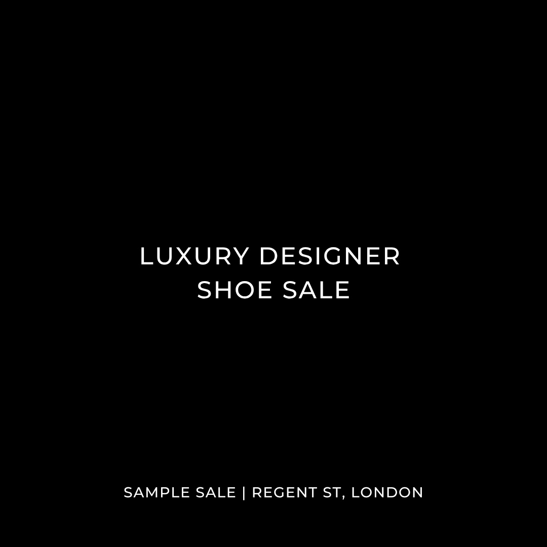 Luxury Designer Shoe Sale | Up to 80% off | Regent St⁠
⁠
Step into something extraordinary!⁠
⁠
Discover a curated edit from the world’s most coveted designer brands, including Axel Arigato, Louboutin, Loewe, A.Emery, Alexander McQueen, Bottega, Off-White and many more!⁠
⁠
Book now via the link in bio.
