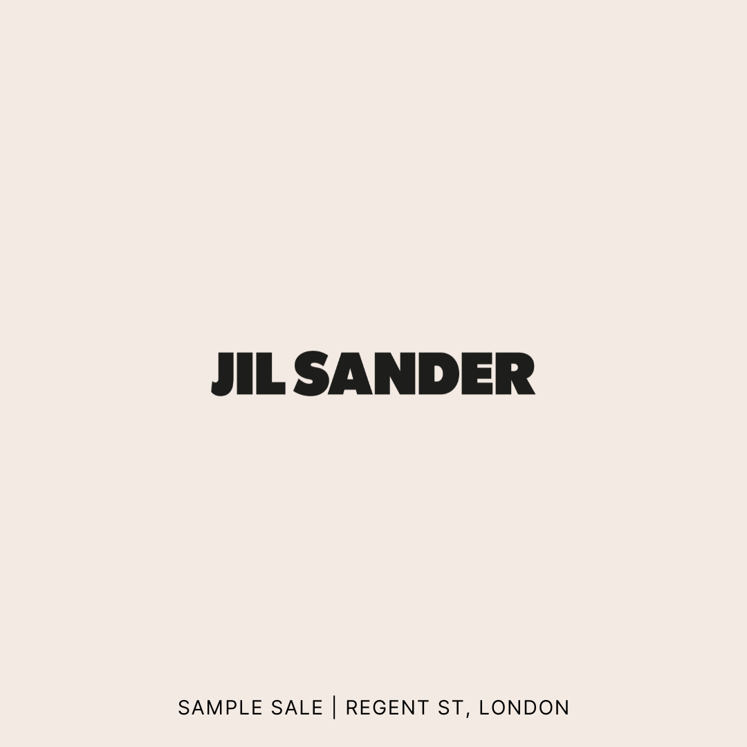Book your ticket via the link in our bio | Join us for the Jil Sander sample sale and enjoy 70% off on luxury womenswear, menswear, footwear and accessories.⁠
⁠
Jil Sander is a German fashion brand known for its minimalist, modern designs and focus on clean lines and understated elegance. Founded in 1968, it became synonymous with high-quality tailoring, sophisticated simplicity, and neutral colour palettes. The brand continues to shape luxury fashion with its refined, timeless pieces.