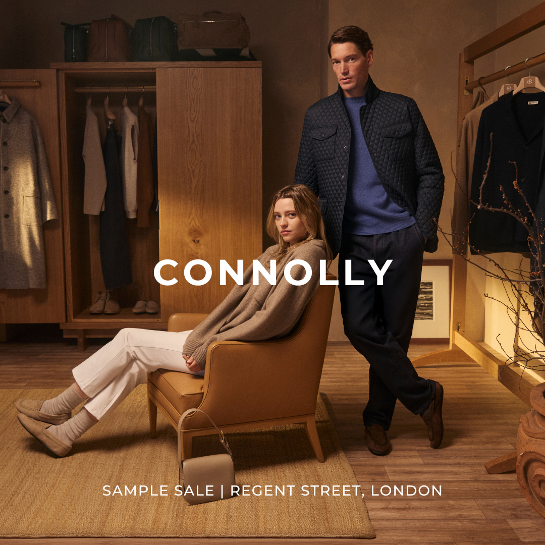 Connolly | Up to 80% off | Regent Street⁠
⁠
Connolly England is a British luxury heritage brand founded in 1878, renowned for its exceptional craftsmanship, timeless design, and rich leather-making legacy. From supplying the world’s most prestigious automotive marques to creating refined clothing, leather goods, and lifestyle collections, Connolly blends tradition, quality, and understated elegance for the modern connoisseur.⁠
⁠
Book now via the link in bio.
