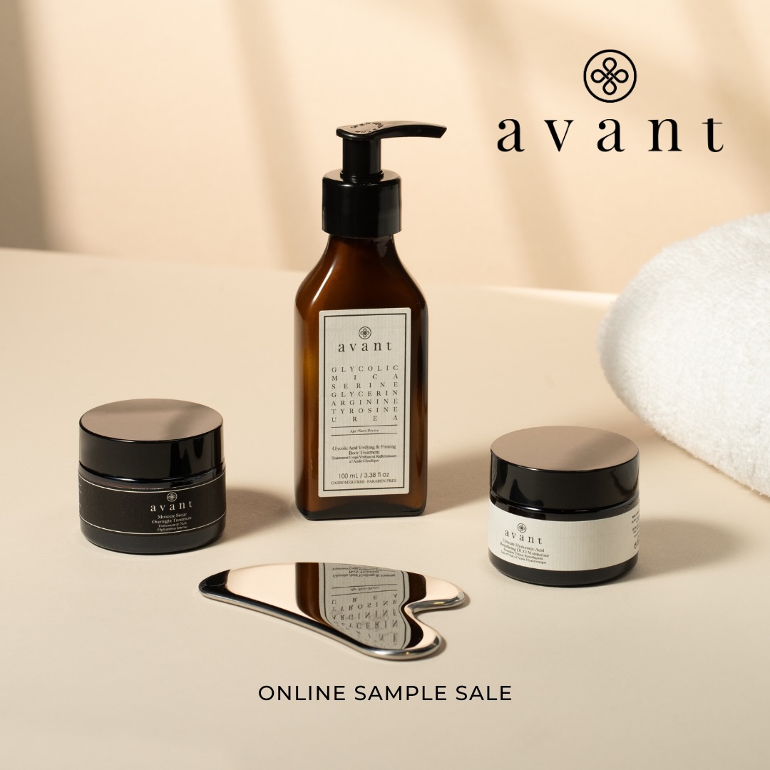 Avant | Up to 90% off | Online

Founded in Old Street, London in 2016, Avant is a luxury skincare brand committed to combining natural ingredients with cutting-edge science. Their nutrient-rich formulations are developed to enhance skin health, restore balance, and promote lasting radiance. Avant believes in skincare-to-share versatile, high- performance products designed for all skin types and tones, made to be used and loved by everyone.