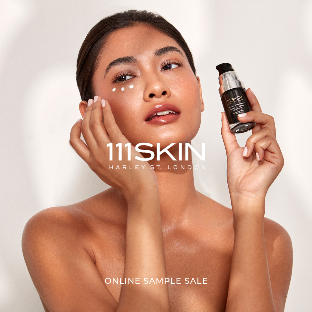Online sample sale alert: 111SKIN ⁠
⁠
Enjoy 50% off everything, including advanced skincare, masks and sets.⁠
⁠
Founded by globally renowned plastic surgeon Dr. Yannis Alexandrides, 111SKIN is renowned for delivering clinic-level results at home. ⁠
⁠
Book now via the link in bio.