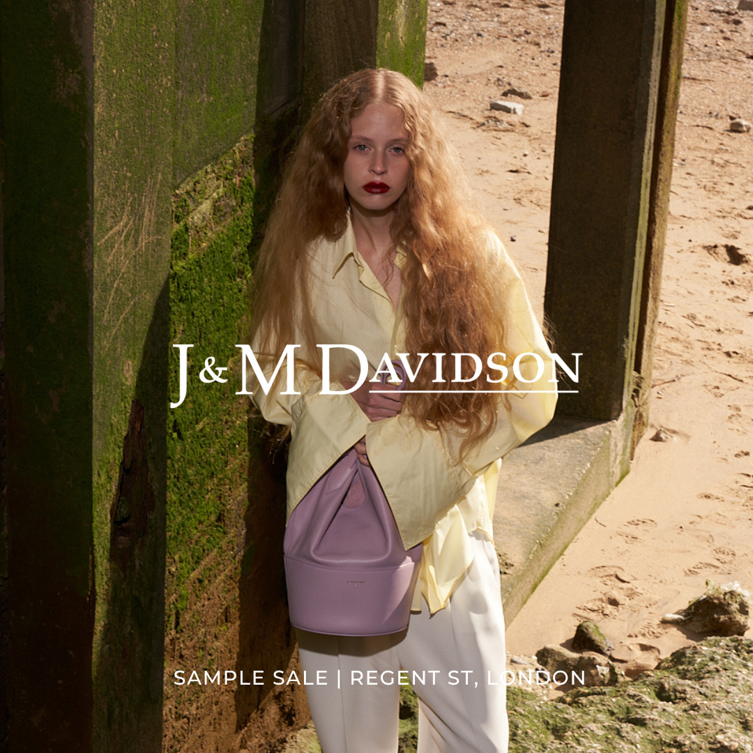 J&M Davidson | Up to 80% off | Regent Street⁠
⁠
J&M Davidson is a British luxury brand known for its understated elegance and timeless craftsmanship. Blending classic design with modern functionality, the label offers refined ready-to-wear and leather accessories that embody effortless style and quiet sophistication.⁠
⁠
Book now via the link in bio.