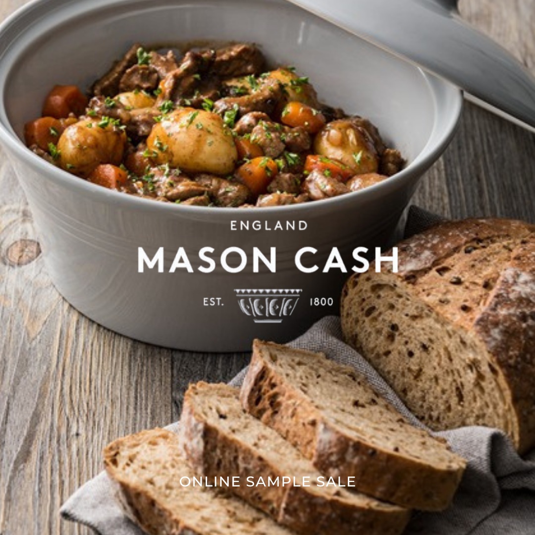 Enjoy up to 60% off storage, baking, cook, tableware and pet by Mason Cash at Showcase online store.

Mason Cash | Up to 60% off | Online

For more than 200 years, Mason Cash has been a trusted name in kitchens, best known for its classic mixing bowls. The brand also offers a wide range of products, including embossed storage, nature-inspired accessories, versatile cookware, and matching tableware. Mason Cash Pets, around for over 80 years, combines timeless design with modern colours and patterns to create stylish, practical pet bowls that add classic charm to any home.