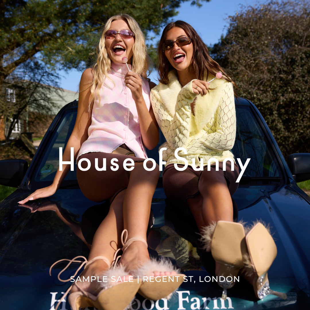 House of Sunny | Up to 80% off | Regent Street⁠
⁠
House of Sunny is a London-based fashion label celebrated for its retro-inspired aesthetic, bold color palettes, and commitment to slow, sustainable design. ⁠
⁠
More than ready-to-wear, it represents a crafted staple of the moment with a lasting feeling. Small, responsible collections are produced with a focus on quality, longevity, and accessibility, encouraging a slower approach to fashion.⁠
⁠
Book now via the link in bio.