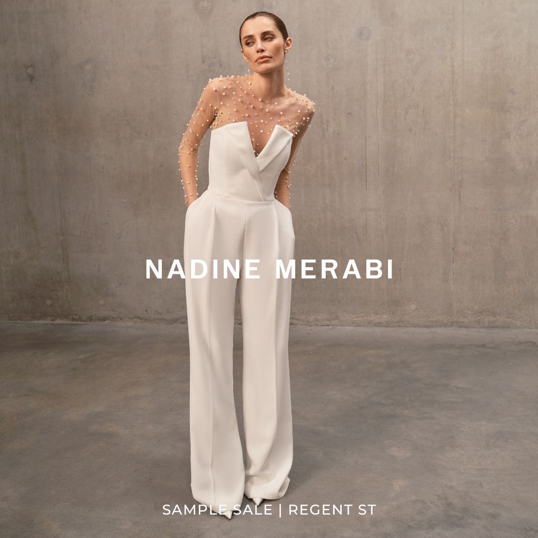 Book your ticket via the link in our bio | Join us for the Nadine Merabi sample sale and enjoy up to 70% off  luxury womenswear including dresses, jumpsuits & blazers.⁠
⁠
A luxury, ready-to-wear brand making unmistakable pieces to inspire lasting moments. Our statement designs celebrate the smallest of details and are intended to empower those who wear us.⁠
⁠
From the initial spark of inspiration to the very final stitch, the team ensures that every woman wearing MERABI feels her finest and most fabulous. We design for women. We celebrate women. We understand women.