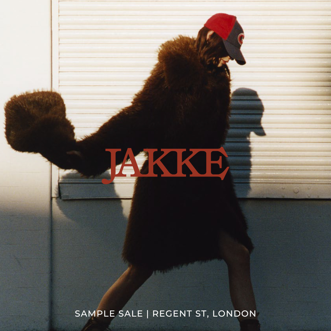 Book your ticket via the link in our bio |  Enjoy up to 80% off luxury womenswear from JAKKE at our Regent Street store.⁠
⁠
JAKKE is a contemporary London brand recognised for its innovative use of faux fur and statement ready-to-wear. Rooted in a spirit of ethical luxury and modern expression, each piece blends bold personality with effortless wearability. Known for elevated textures and fashion-forward silhouettes, JAKKE appeals to women who enjoy expressive, confident and conscious style.