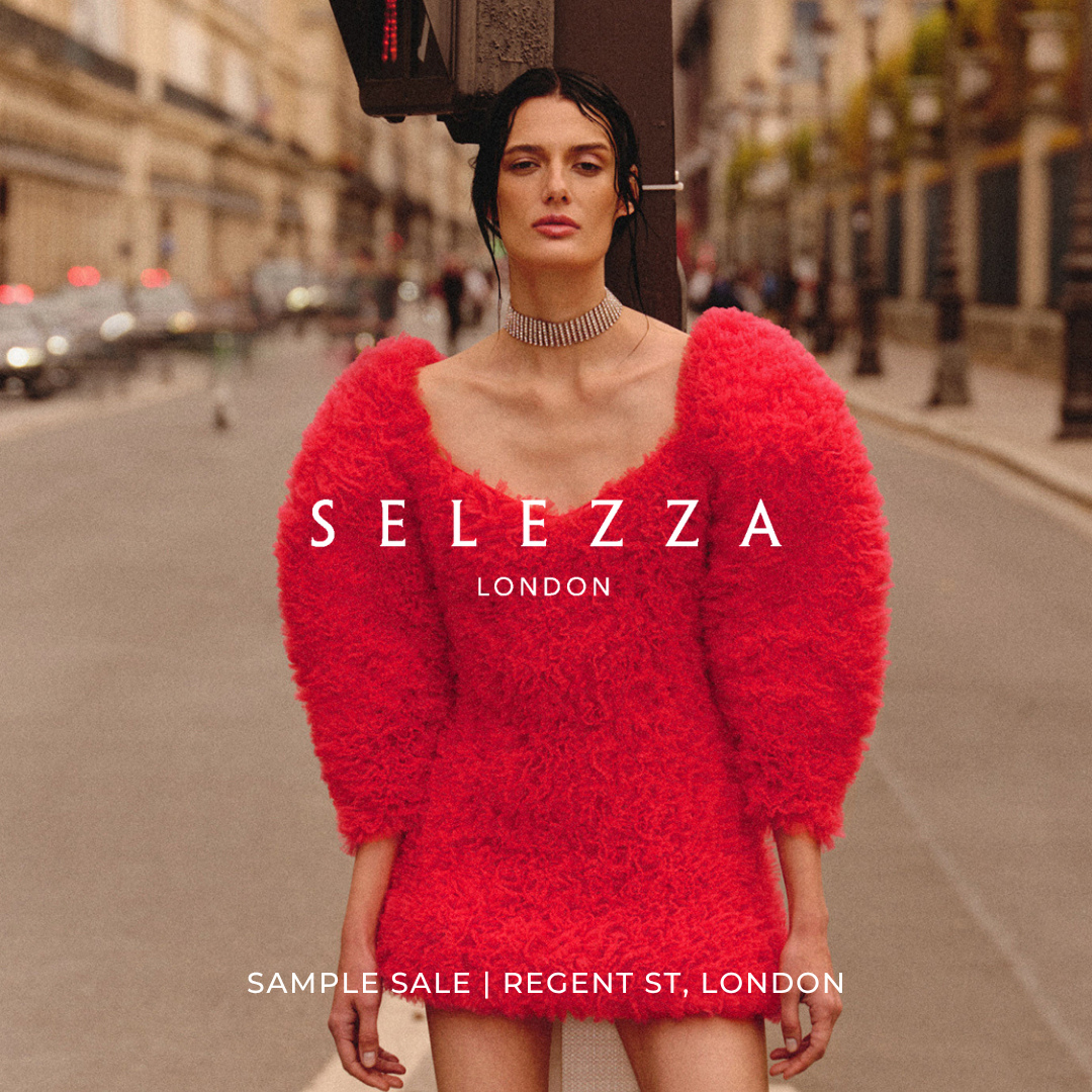 Just announced, up to 70% off SELEZZA London at our Regent St Store.⁠
⁠
Merging traditional couture craftsmanship with innovative design techniques to create truly statement-making pieces. Every garment is meticulously crafted by skilled artisans, incorporating modern elements such as 3D design, laser cutting, and intricate pleated tulle.⁠
⁠
Book now via the link in bio.