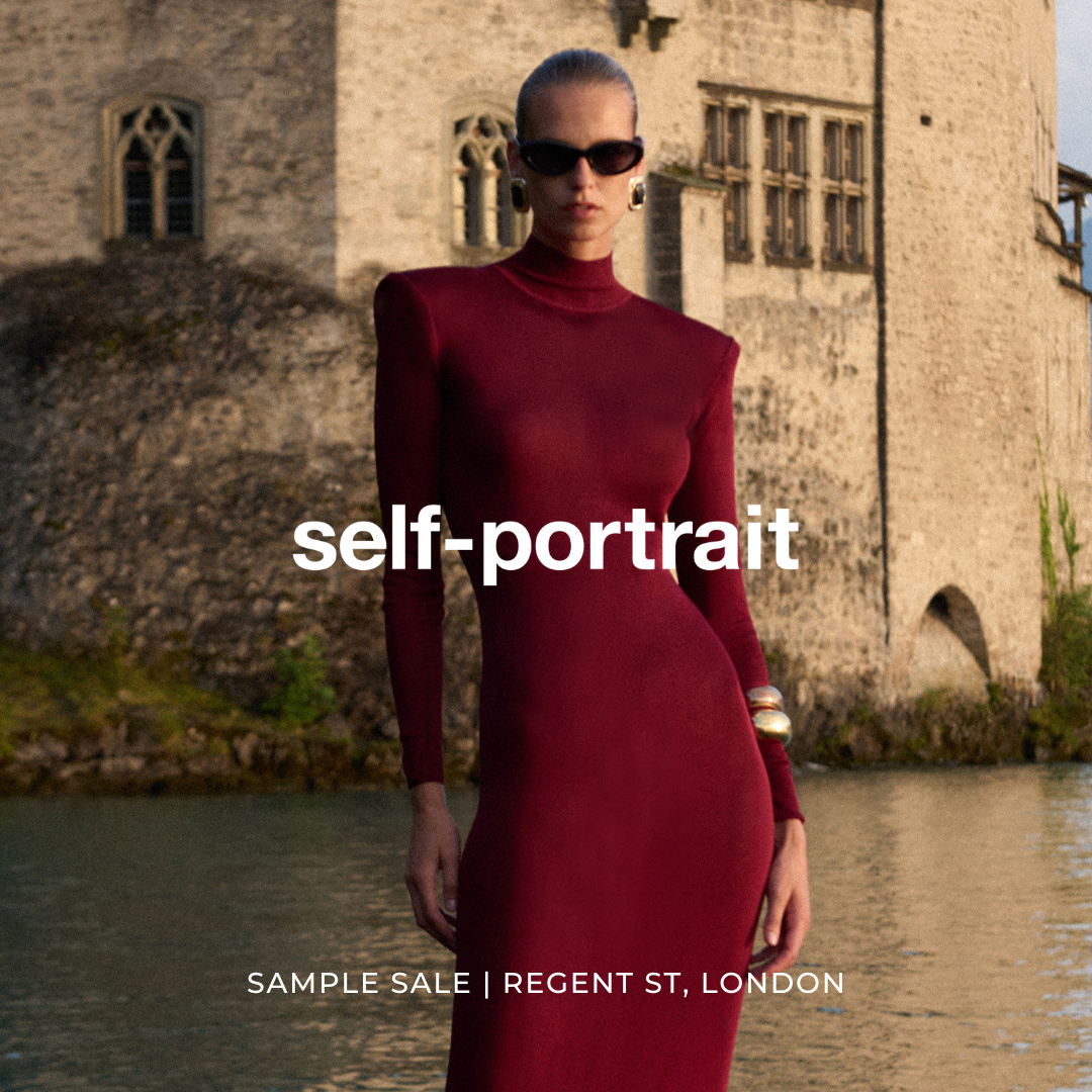 Book your ticket via the link in our bio | Shop up to 80% off luxury womenswear, bags, childrenswear and accessories from Self-Portrait at our Regent Street store.⁠
⁠
Self-Portrait was established in 2013 by Han Chong in London, with a creative vision to make beautiful design accessible to all women. A graduate of Central Saint Martins, the Malaysian-born designer unites a refined aesthetic with a deft understanding of structure and materials that has propelled the brand’s meteoric rise and upended the contemporary fashion market.