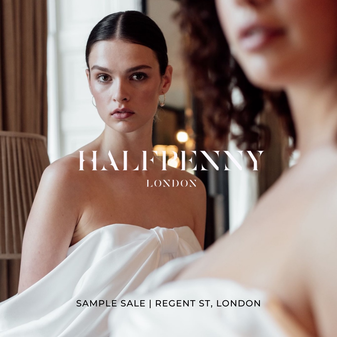 Enjoy up to 80% off Halfpenny London dresses, separates and accessories

Halfpenny London | Up to 80% off | Regent Street

Halfpenny London blends celebrity-driven craftsmanship with modern bridal design. The brand is recognised for dressing icons such as Cate Blanchett and Kate Moss. Its hallmark is a bold, contemporary approach that reimagines wedding attire.